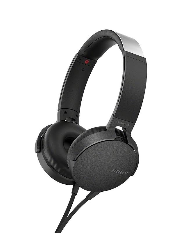 Black Sony Mdr-xb550ap buy at amaxmarket.com