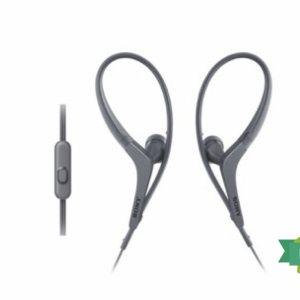 Sony | MDR-AS410 Active Sport Headphones | Black/White | Amaxmp.com
